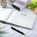 Wedding Anniversary Guest Book Decorations Wedding Guest Book Sign Alternative 50Th Commemoration Day Party Favors With Pen, 112 Pages(50Th Anniversary)