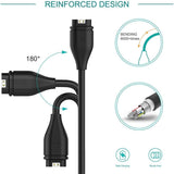 Charging Cable Compatible for Garmin Lily 2 Active Smartwatch, 3.3FT Replacement USB Data Sync Charging Charger Cord for Lily 2 Active Smart Watch