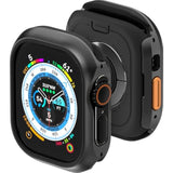 Aircraft-Grade Aluminum Rugged Case For Apple Watch Ultra 2, Apple Watch Ultra 49Mm | 2 In 1 Metal Hard Shell With Shockproof Inner Bumper For Max Protection, Odyssey - Midnight Black