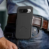Belt Case for Google Pixel 10/10 Pro (6.3") with Holster Clip & Kickstand (DuraClip Series)