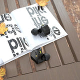 Melody Ear Earbuds Wired With Hd Microphone In Ear Monitor Earbuds 1Dd+1Ba Hybrid In Ear Earphones Phone Call Headphones For Running Conferencing Working Riding