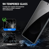 2+2 Pack for Galaxy S25 Edge Privacy Screen Protector with Camera Lens Protector, Anti Spy Tempered Glass, 9H Hardness, Scratch Resistant,