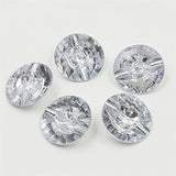 Acrylic Rhinestone Fastening Button, Crystal Clear Sewing, Diy Crafts