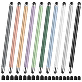 10 Pcs Stylus,Stylus Pen For Touchscreen,Stylus 2-In-1 High Sensitivity & Precision Suitable For All Touch Screens Of Iphone/Ipad/Android Tablets(10 Stylus Pen + 20 Tips)
