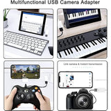 Apple Mfi Certified Lightning To Usb Camera Adapter For Iphone Ipad Female Usb 3.0 Otg Cable Adapter Support Connect Camera, Flash Drive, Card Reader, Midi Keyboard, Mouse