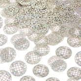 100pcs Glitter Disco Ball Confetti – 70s/80s Party & Bachelorette Décor