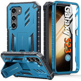 For Samsung Galaxy S23 Case: Heavy Duty Rugged Shockproof Protective Cover With Belt-Clip Holster & Kickstand | Military Grade Protection Rugged Phone Case Without Built-In Screen Protector