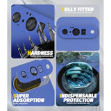 (2 Pack) Camera Lens Protector Compatible For Google Pixel 10 (Not For Pro/Xl Model), Protector De Cámera Premium Metal And Glass Precise Camera Cutouts High Definition Anti-Scratch - Blue