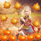 Thanksgiving Balloon Set with Pumpkin Foil Balloons for Fall Party Decorations Supplies