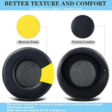 Hesh2 Wireless Earpads,Replacement Ear Pads Cushion For Skullcandy Hesh& Hesh2 Wireless Over-Ear, Softer Durable Leather And Comfortable Sponge,Hesh 2 Pads-(Black)