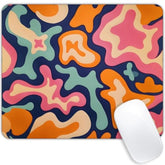 Midnight Color Splash Abstract Retro Phone Case Mouse Pad Customized Mousepad Non-Slip Rubber Base Mouse Pads For Computers Laptop Office Desk Accessories Mouse Pad