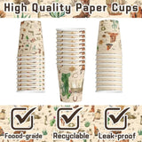120 Pcs Of Cowboy Party Supplies, Western Competitive Party Supplies, Cowboy Birthday Party Decorations, Plates, Tissues, Cups, Western Themed Tableware, Can Be Used By 30 People