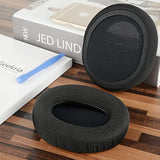 Geekria Comfort Mesh Fabric Replacement Ear Pads for Turtle Beach Stealth 600/500/ 400/300 Headphones Ear Cushions, Repair Parts (Black)