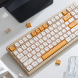 Honey Milk Keycaps 138 Keys Pbt Dye-Sub Xda Profile Keycaps Set Fit For 61/64/