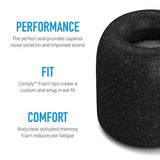 Tw-200-C | Memory Foam Replacement Earbud Tips For Anker Soundcore, Sennheiser, Jbl, Soundpeats & More | Ultimate Comfort, Secure Fit, Superior Noise Isolation | Black (S/M/L) (3 Pairs)