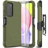 Samsung Galaxy A03S Phone Case With Tempered Glass Screen Protector