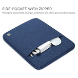 12.5-13.3 Inch Laptop Sleeve Case Protective Cover Notebook Bag For 13.5" Surface Laptop 6 5 4/14" Macbook Pro M1 M2 M3 M4 2024/13.3" Thinkpad L13 X13 / 14.2" Huawei Blue