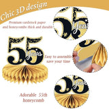 9 Pieces 55Th Birthday Decorations 55Th Birthday Centerpieces For Tabl