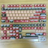 Pbt Christmas Moa Xda Cute Round Keycaps Pbt Keycap Set For Girl Kids Custom K