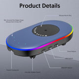 Ultra Slim Mouse Mover With Adjustable Interval Timer, Undetectable & Noiseless Jiggler Simulates Realistic Movement, Driver-Free Shaker For Keeping The Pc Active And Secure.