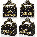 12-Pack New Year 2026 Treat Boxes Happy New Year Party Gift Party Supplies