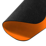Extra Large (X-Large) Size Non-Slip Rectangle Mousepad, Solid Orange Mouse Pad For Home, Office And Gaming Desk