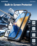 for Galaxy S25-FE Case: Military Grade Rugged Cell Phone Cover with Kickstand & Belt-Clip Holster