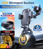 Phone Holders For Your Car Phone Holder Mountsuper Suctioncell Phone Mount For Car Accessories For Women Men Windshield/Vent/Dashboard Pad Mount Truck Stand Gps Dash Holder For Iphone Samsung