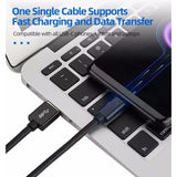 High-Speed 10Gbps Usb-C To Usb-A Data Transfer Charge Cable For Samsung T7 T9, Sandisk, Crucial X9 X6, Western Digital, Ssd Drives, Pc, Laptop, Iphone 15 16, Lg, Samsung, Pixel, Motorola, Gopro