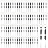 20 Pcs Black Nylon Lanyard Strap Short Detachable Lanyard For Usb Flash Drive, Mp3, Mp4 Player, Keychain, Id Card