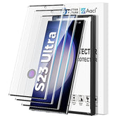 3-Pack 3D Curved Tempered Glass Screen Protector for Samsung S23 Ultra 9H
