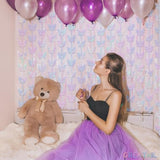 Iridescent Butterfly Fringe Party Backdrop - Fairy Streamers For Butterfly Princess Themed Birthdays Party Decoration - 3.2Ft X 6.5Ft - 2 Packs