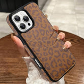 Compatible With Iphone 16 Pro Max Wallet Case With Card Holder (2 Cards), Cheetah Print Shockproof Soft Tpu Protective Cover Women Girls, Leopard Case For Iphone 16 Pro Max 6.9 Inch, Brown