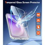 Clear Google Pixel 10a Phone Case with Built-in Screen Protector