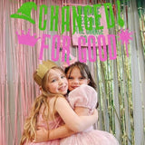 Diy Witch Party Banner Decorations, Glitter Pink & Green Theme Party Banner Supplies, Galentine'S Day Girls Night Ladies Graduation Party Cute Kid Princess Witch Happy Birthday Party Favor