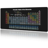 Periodic Table Of The Elements Desk Mat Educational Desk Pad Mouse Pad Large Cute Gaming Mousepad Xxl Laptop Keyboard Desktop Writing Pad For Girls Students 31.5"X15.7"