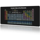 Periodic Table Of The Elements Desk Mat Educational Desk Pad Mouse Pad Large Cute Gaming Mousepad Xxl Laptop Keyboard Desktop Writing Pad For Girls Students 31.5"X15.7"