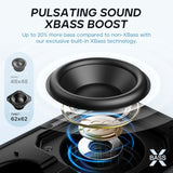 Bluetooth Speaker, Portable Speaker With Xbass, 30H Playtime Wireless Speaker, Ip67 Waterproof, Bluetooth 5.3, Tws, Custom Eq, Type-C Speaker For Outdoor Travel Beach