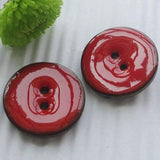 New Enamel Coco Two Holes Sewing Buttons Button Overcoat Decoration 25