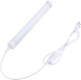 12 Inch LED Under Cabinet Light 1200LM 6000K T8 Integrated Tube Fixture with On Off Switch