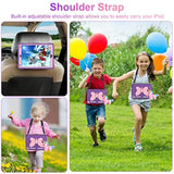 For Ipad 9Th 8Th 7Th Generation Case With Screen Protector Butterfly Stand Sho