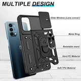 OnePlus Nord N200 5G Case with HD Screen Protector with Slide Camera Cove