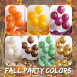 Fall Balloon Arch Kit: Pumpkin Maple Leaf Thanksgiving Decor