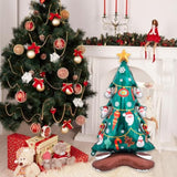 60-Inch Standing Christmas Tree Foil Balloon Large New Year & Holiday Decor