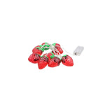 150Cm 10Leds Fruit Strawberry String Lights Battery Powered Indoor Outdoor Lighting Lamp Christmas Fairy String Lights G
