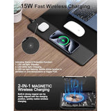 Wireless Charging Mouse Pad, Waterproof Gaming Mousepad With Ultra-Smooth Surface, Non-Slip Base, 31.5"X15.75" Xxl Large Desk Pad, Classic Black Computer Desk Mat For Macbook, Pc, Laptop