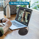 Wired Mouse Vertical Ergonomic Optical Mouse Usb Mice Corded Mouse For Computer/Laptop/Pc/Desktop/Mac/Office/Desktop, Better For Small Medium Sized Hands, With Cord, With Side Buttons, Gifts