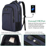 Laptop Backpack,Slim Travel Backpack With Laptop Compartment For Men Women,College Daypack Gift Computer Bag Fits 15.6 Inch Notebook, Blue