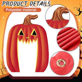 Halloween Door Cover Large Outdoor Banner Sign Pumpkin Archway Porch Yard Decor