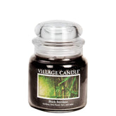 Black Bamboo 16 Oz Glass Jar Scented Candle, Medium